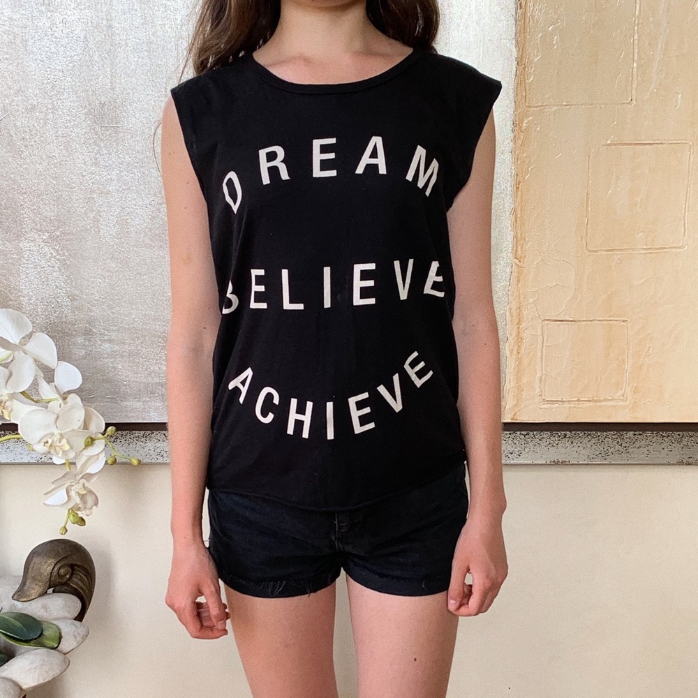 NWOT Forever 21 Black Muscle T Shirt!